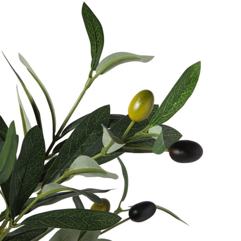 Kunst olijfboom - groen - 70 cm