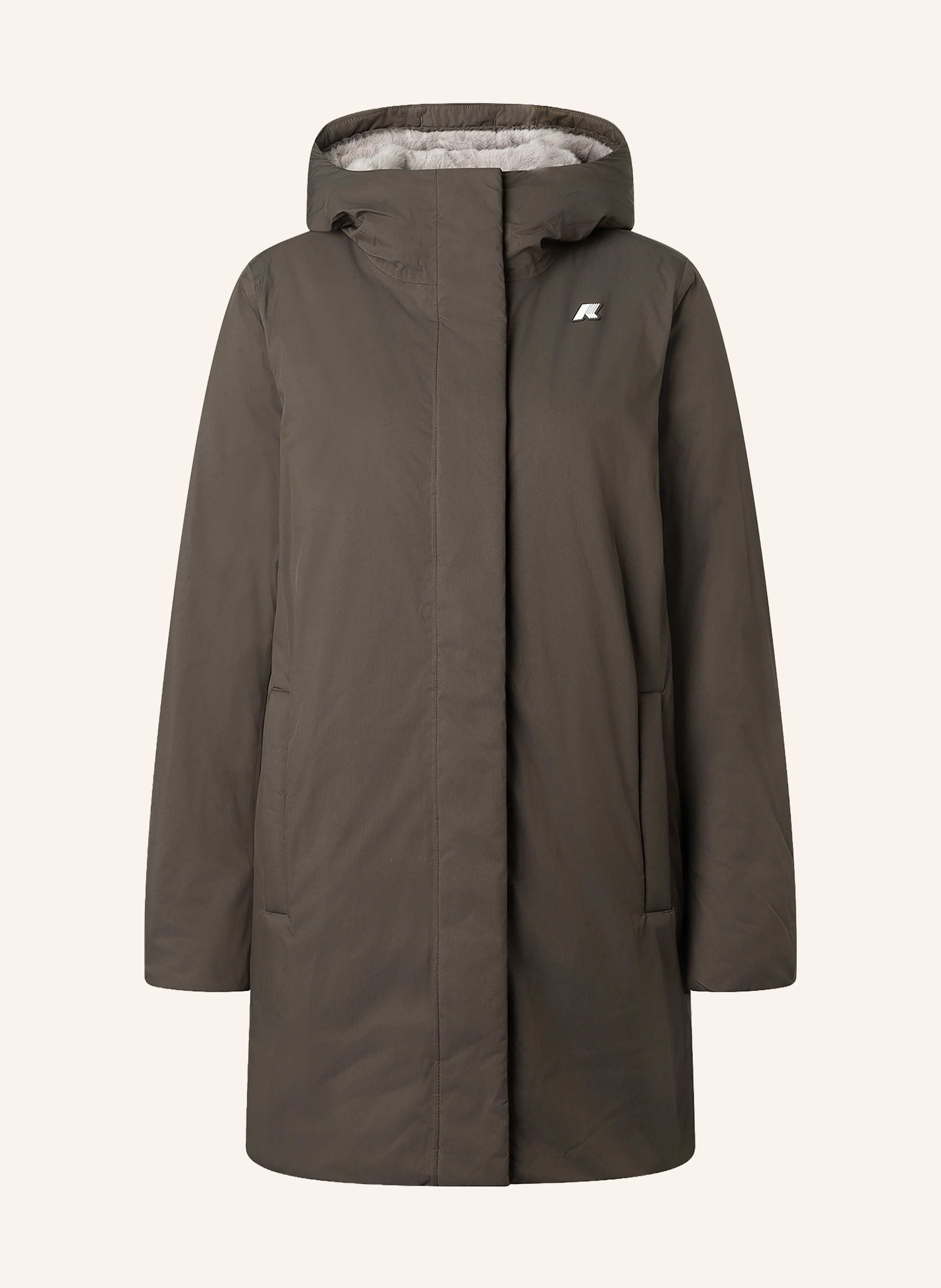K-WAY Funktionsjacke SOPHIE TWILL SOFT BEAVER