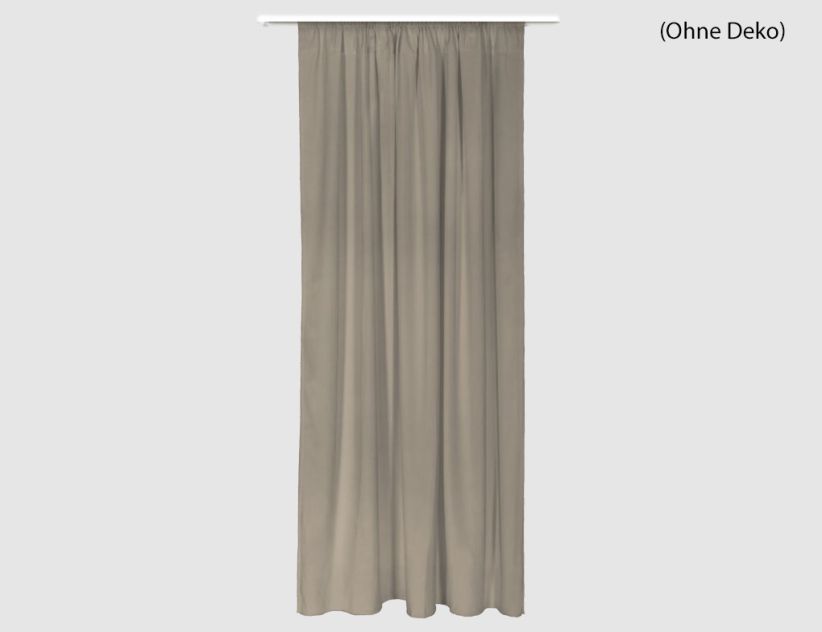 Schal mit Band Tore Taupe