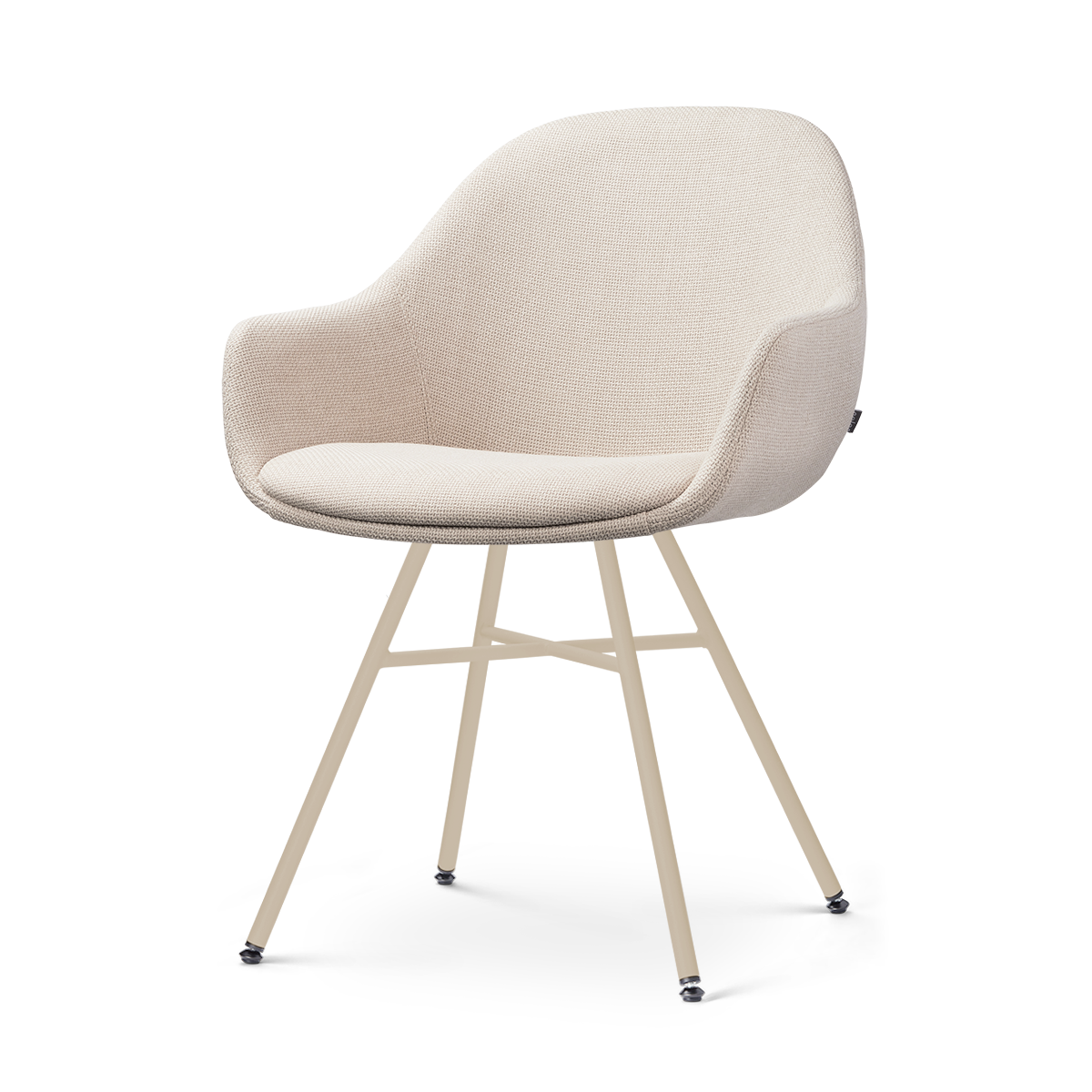 Nolon Noa-Mae eetkamerstoel beige - beige onderstel