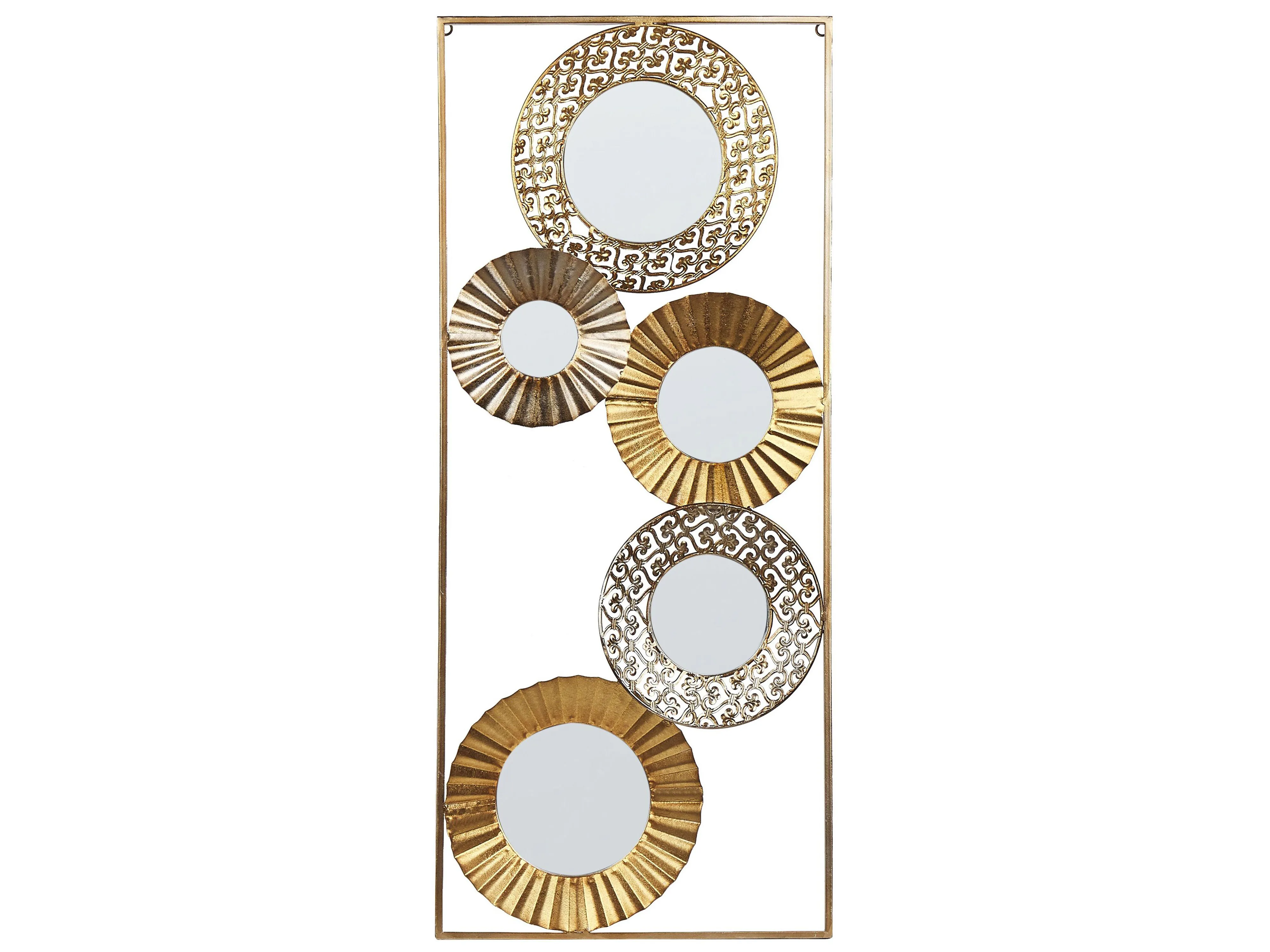 Wall Decor MAICOBA Metal 90 cm Gold