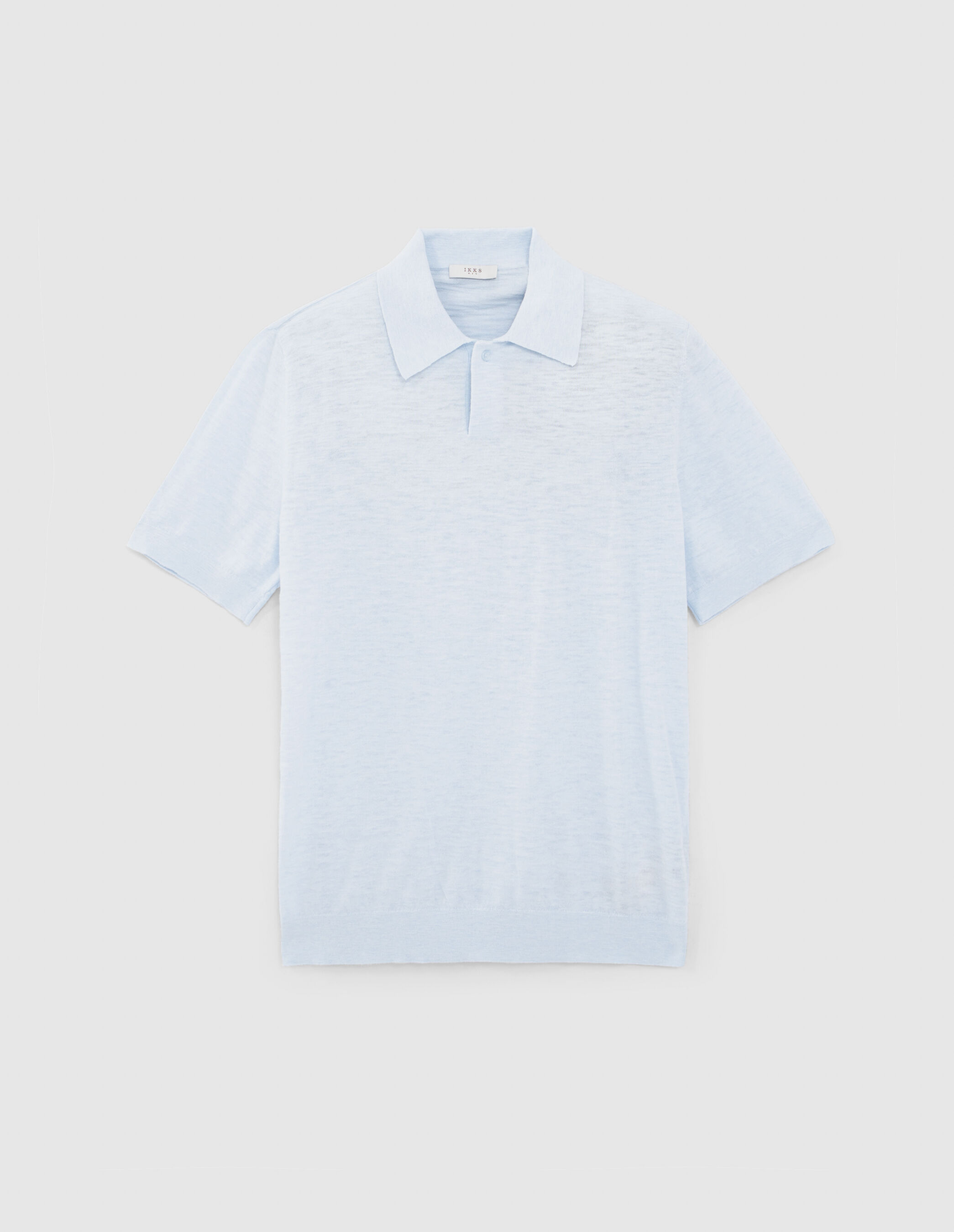 Polo ciel tricot léger Homme