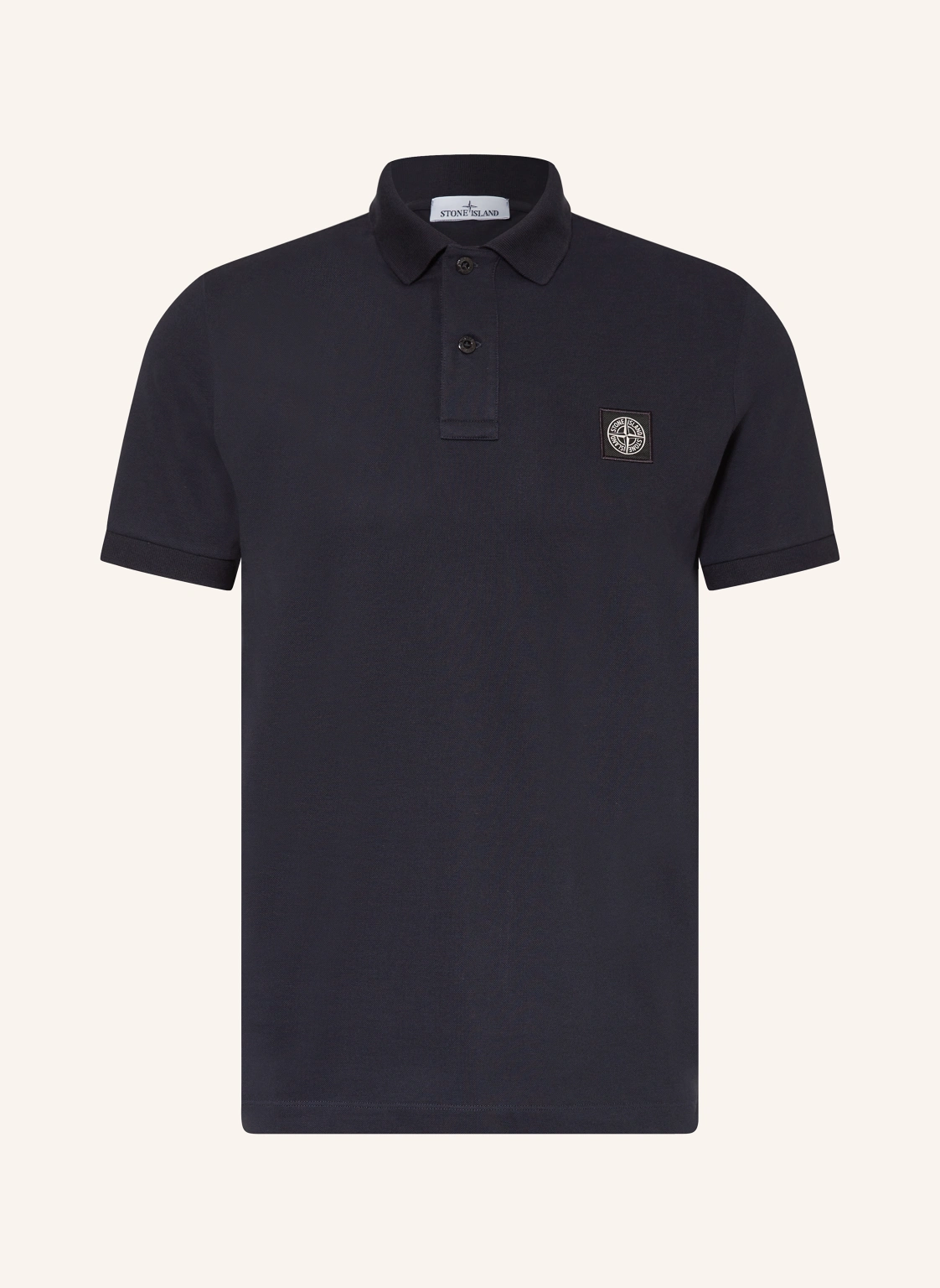 STONE ISLAND Piqué-Poloshirt Slim Fit