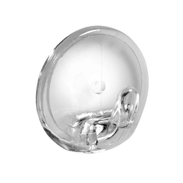 Klebehaken, D. 36 mm, transparent