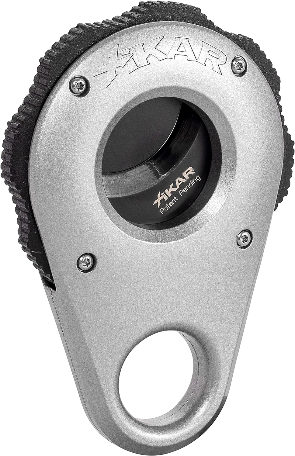Cigar Cutter Power Assisted Cutting (Silver)