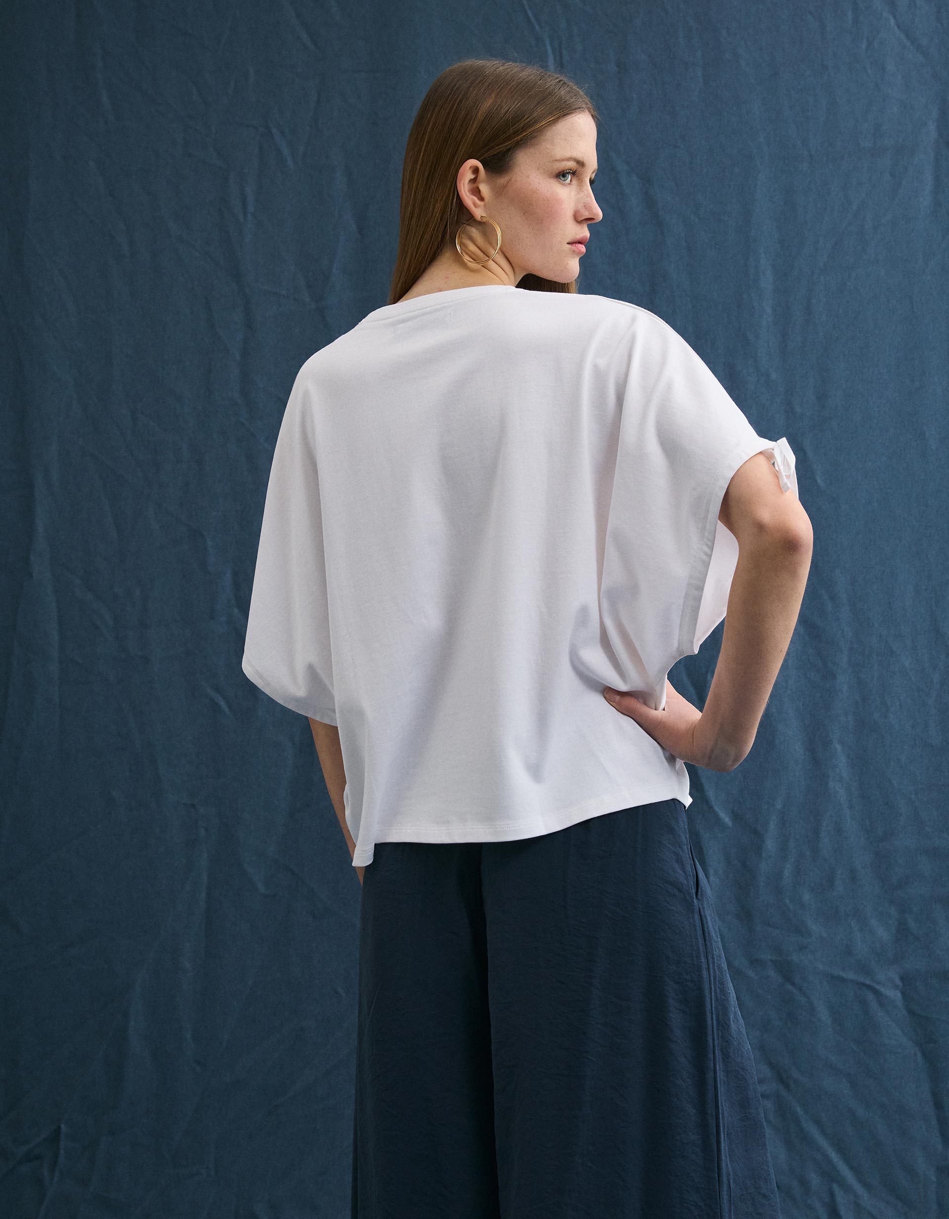 T-shirt, Mulher, Branco
