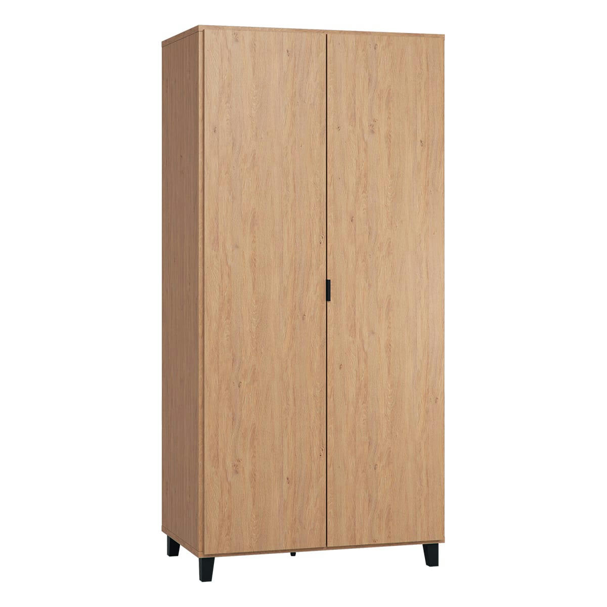 SIMPLE - Armoire 2 portes naturel