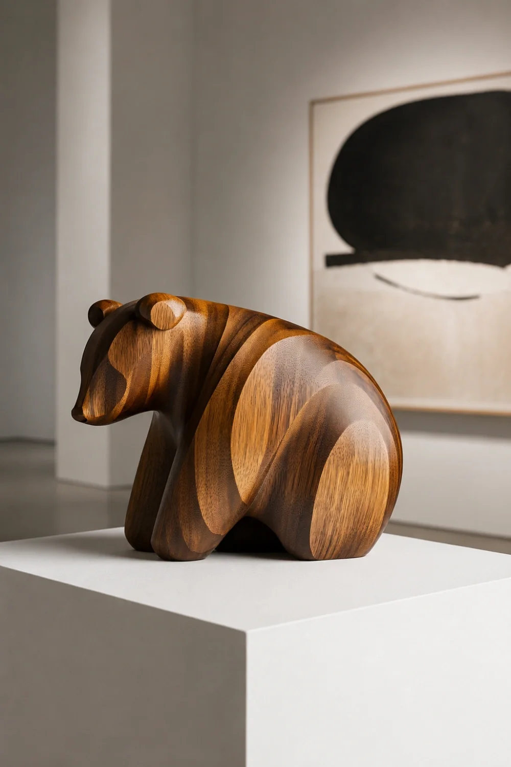 Bear Wood Sculpture #WA208