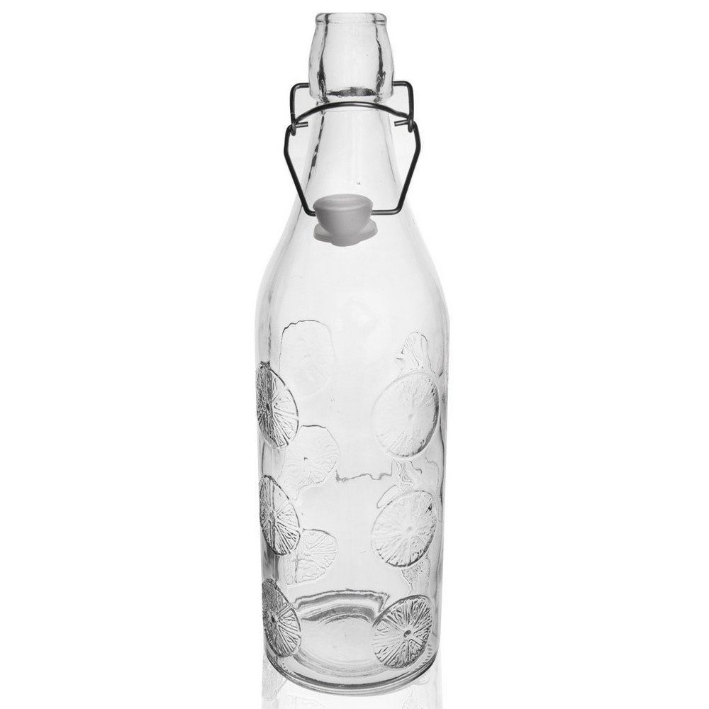 Butelka z klipsem szklana 1,1 l
