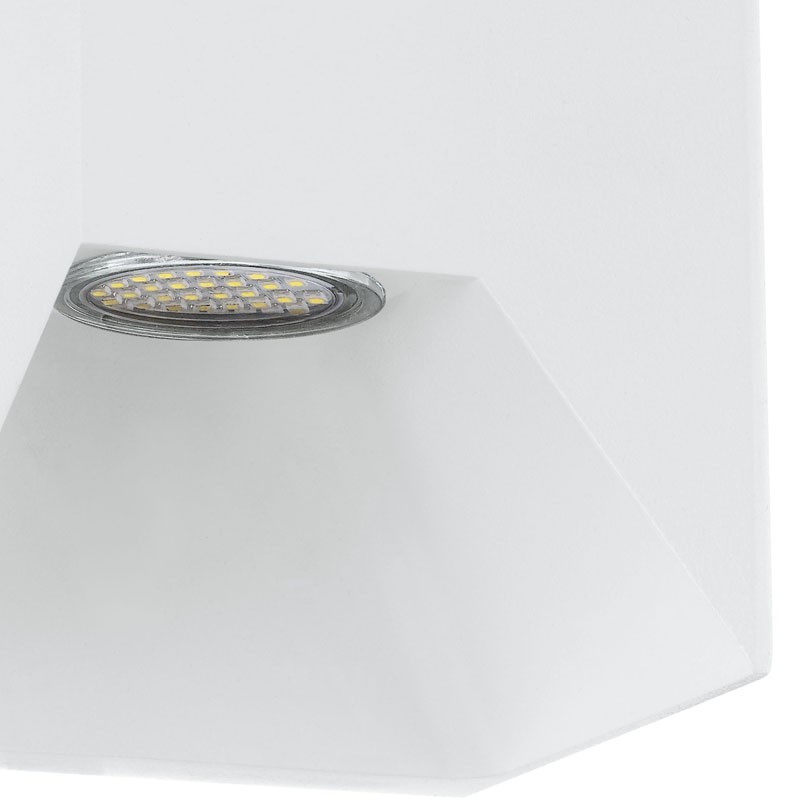 Applique extérieure LED Morino blanche 2 x 2,5 W EGLO