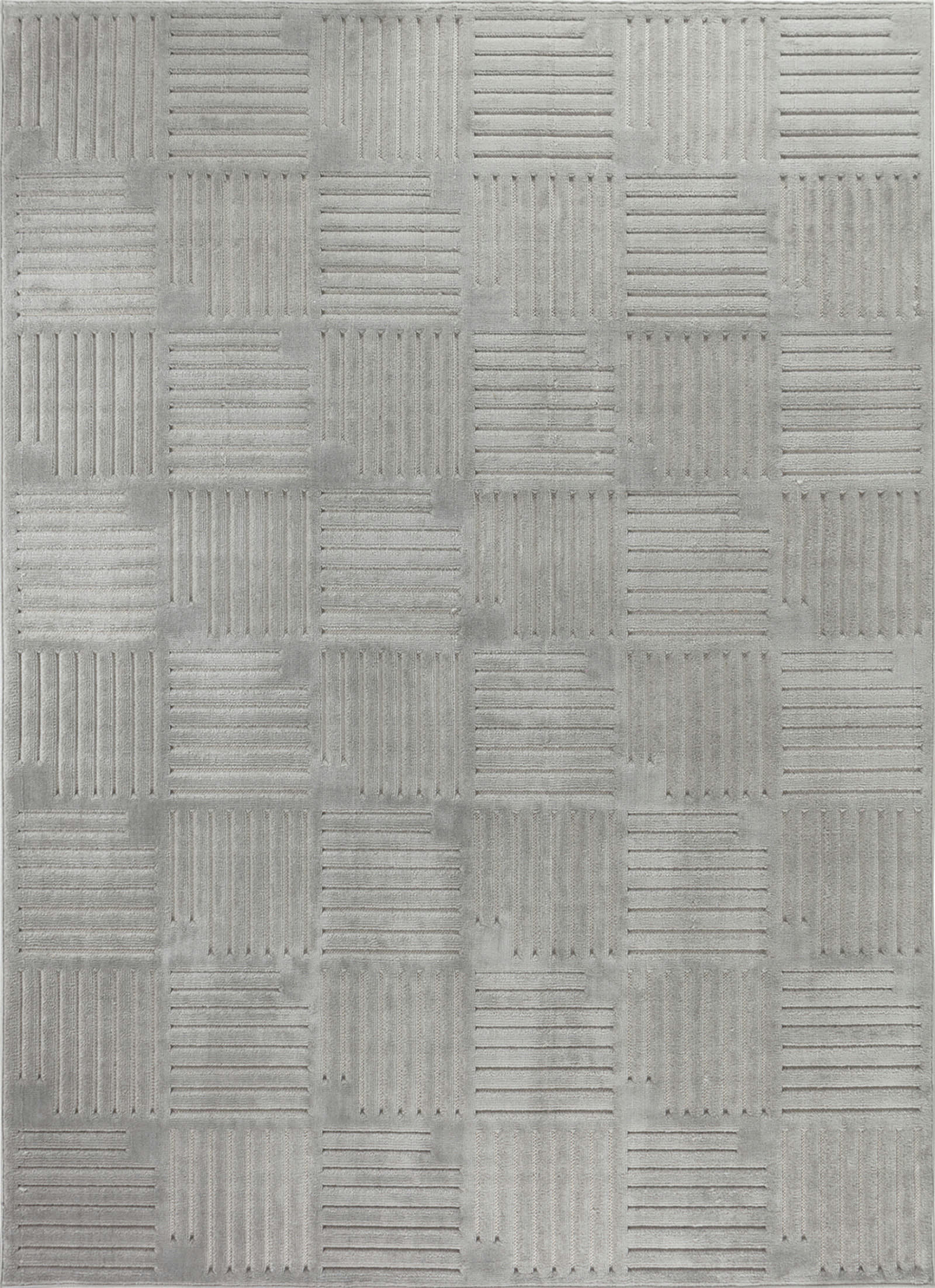 MIDORI - Tapis d'Intérieur/d'Extérieur Hygge Gris 200x275