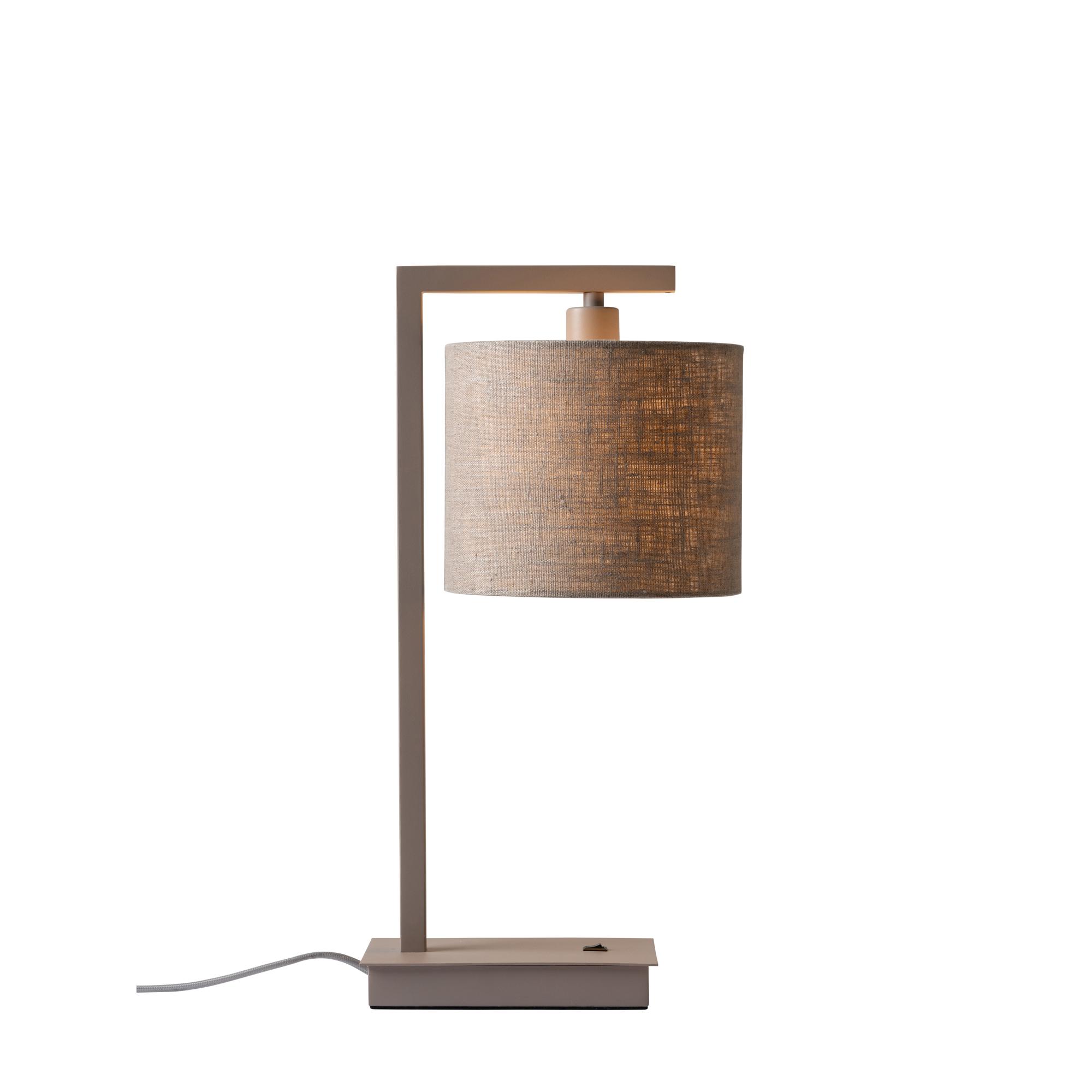 it's about RoMi tafellamp Boston - bruin - 17x18x44cm