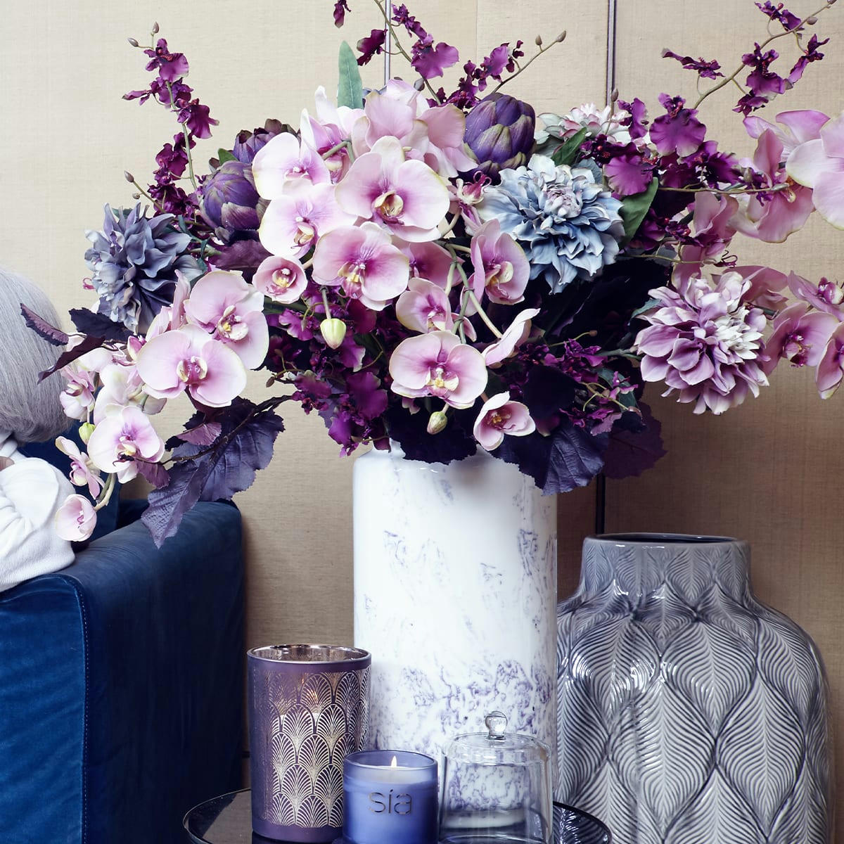 FOREVER - Orchidée Phalaenopsis Forever H32cm