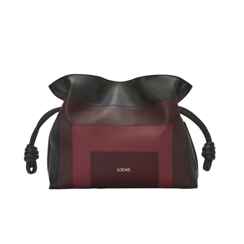 Loewe x Albers Medium Flamenco clutch in nappa calfskin
