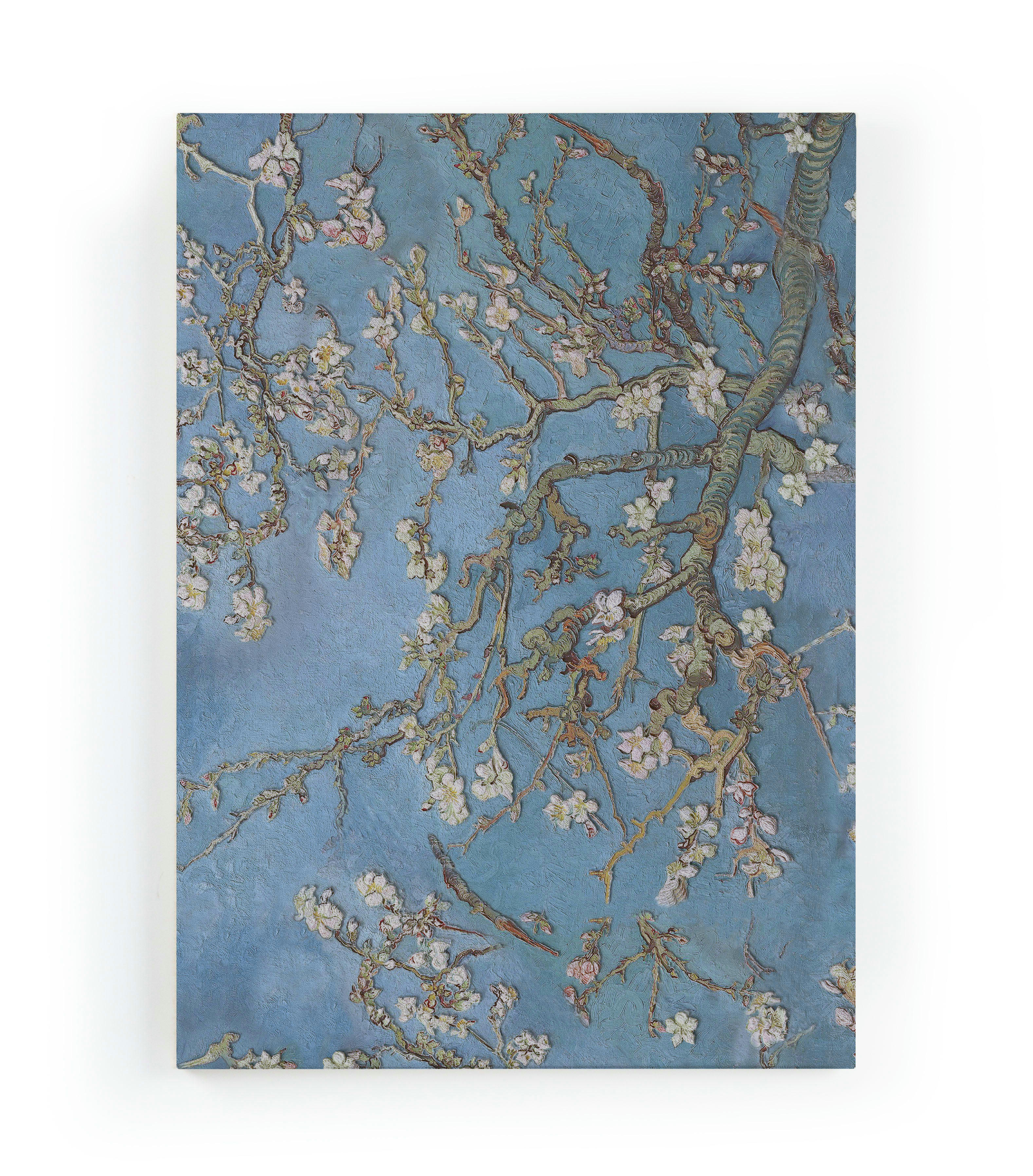 ALMOND - Peinture sur toile 60x40 imprimé HD Amande