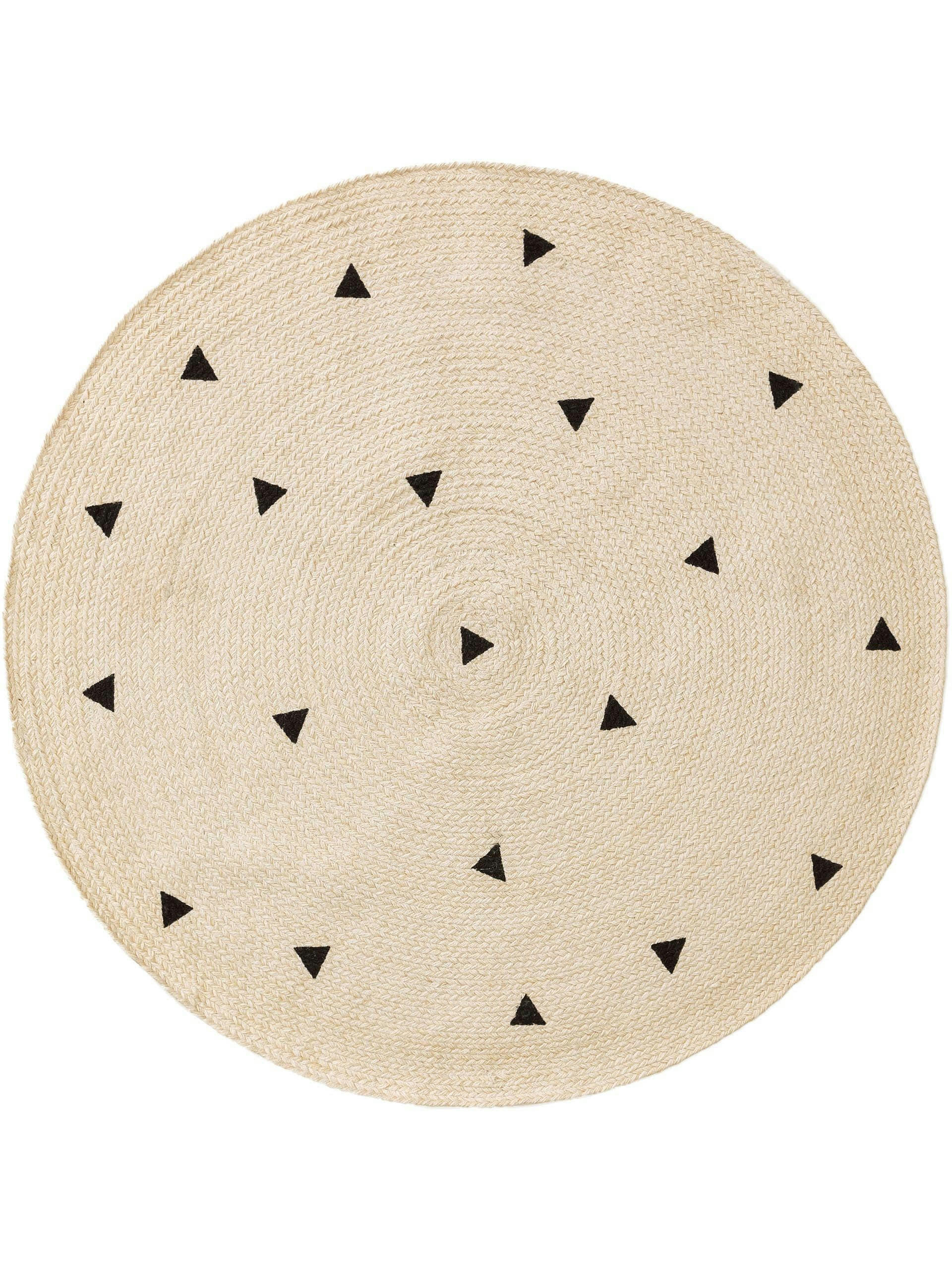 PIPPA - Tapis enfant crème D 160 rond