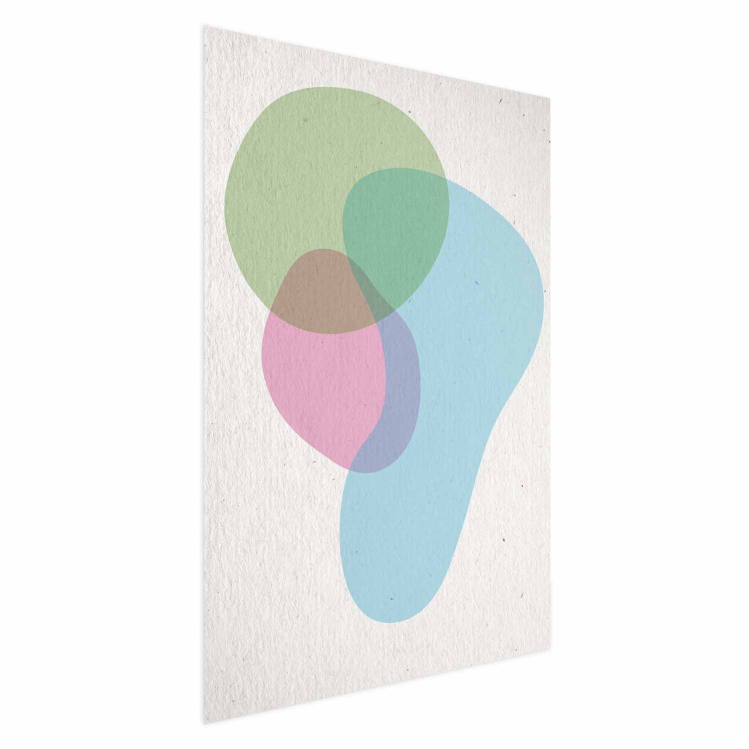 Plakat Kolorowe plamy 21x30 cm