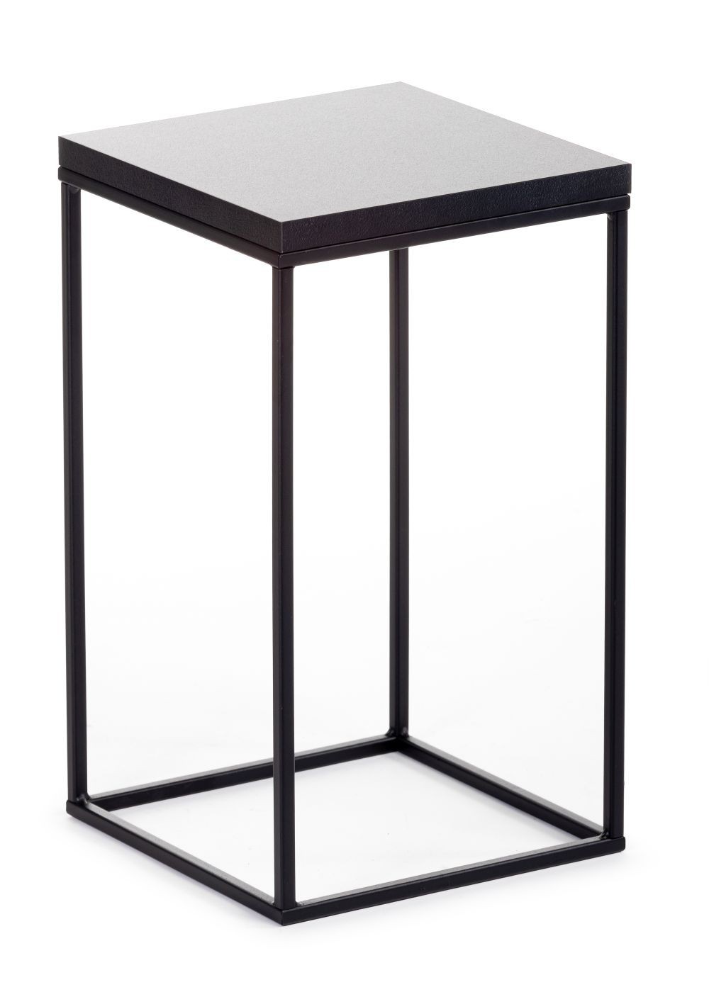 Kwietnik stojący 40 cm BasicLoft czarny