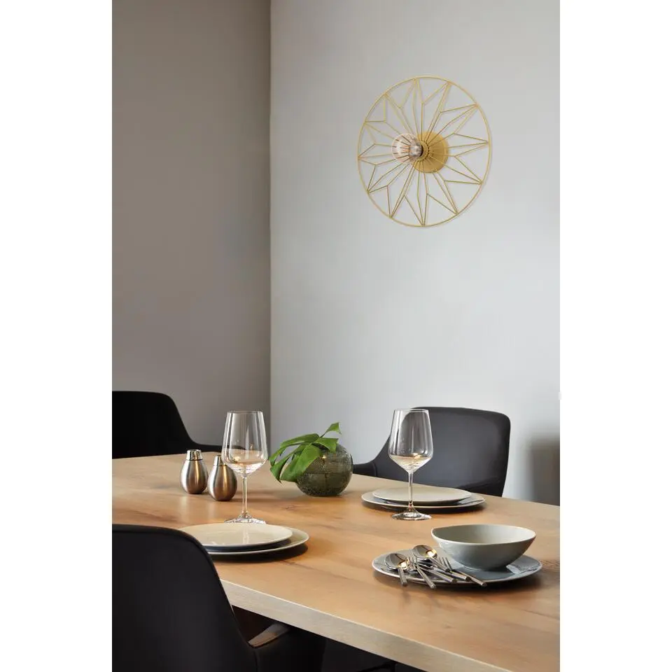 EGLO Castanuelo Wandlamp/Plafondlamp - E27 - &Oslash; 42,5 cm - Goud