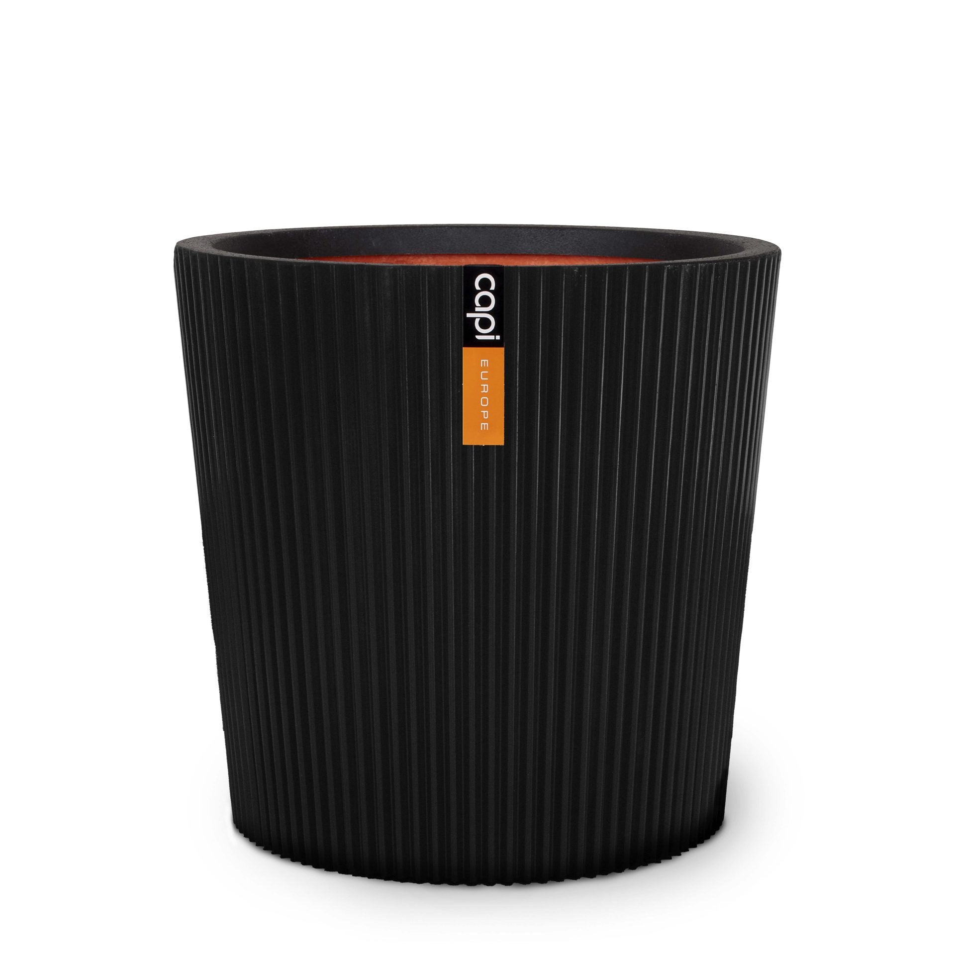 Capi Europe - Vaas conisch Groove NL - 36x34 - Zwart