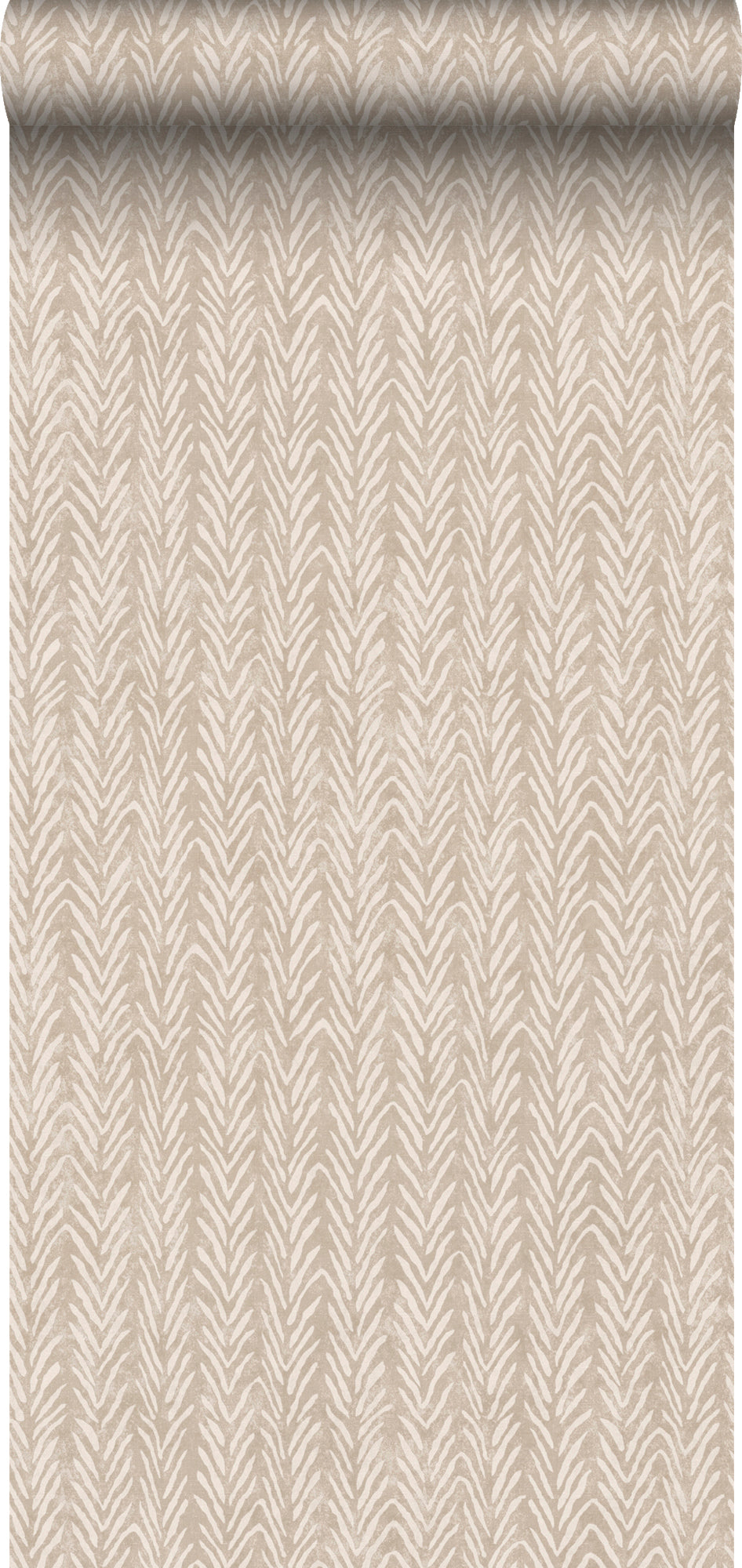 Sanders & Sanders behang zigzag motief beige - 53 cm x 10 m - 640506