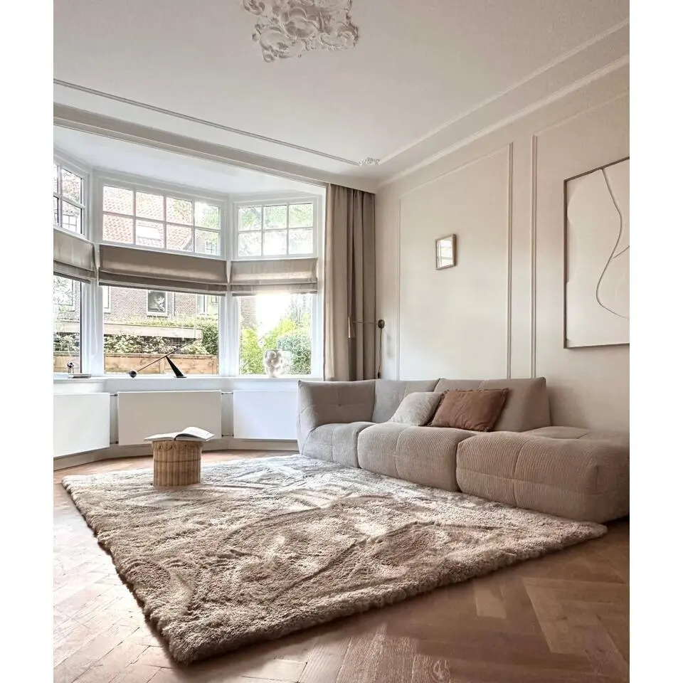 Interieur05 Hoogpolig vloerkleed Odelia Stone - 160 x 230 cm