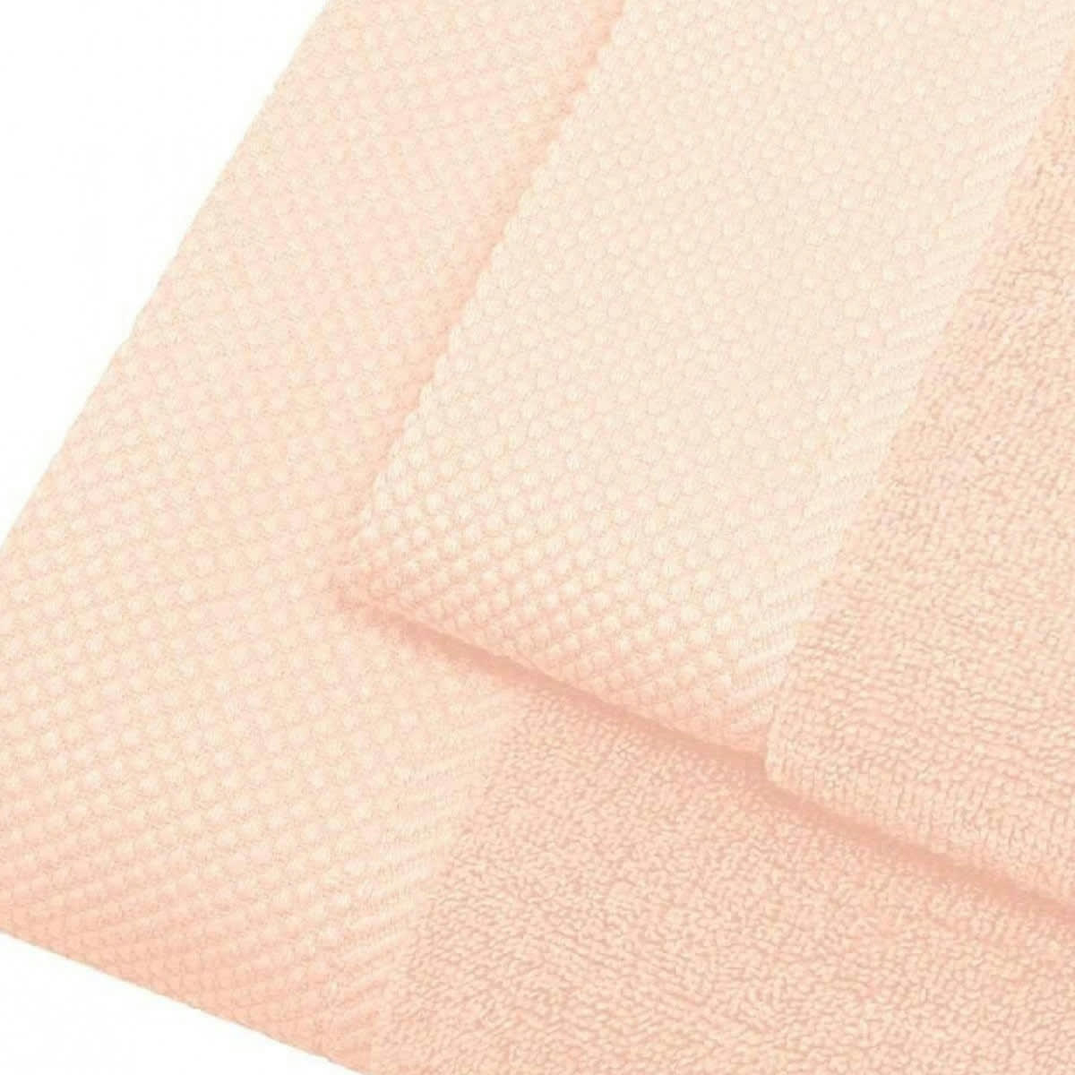 SENSOFT - Drap de bain zéro twist 560gr/m²  poudre 70x140 cm