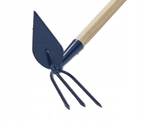 Motyczka Motyka Ogrodowa z Widełkami Trzonek 125cm