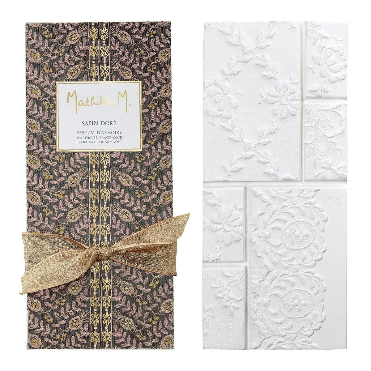 - Tablette Dentelle parfumée Dentelle - Sapin Doré