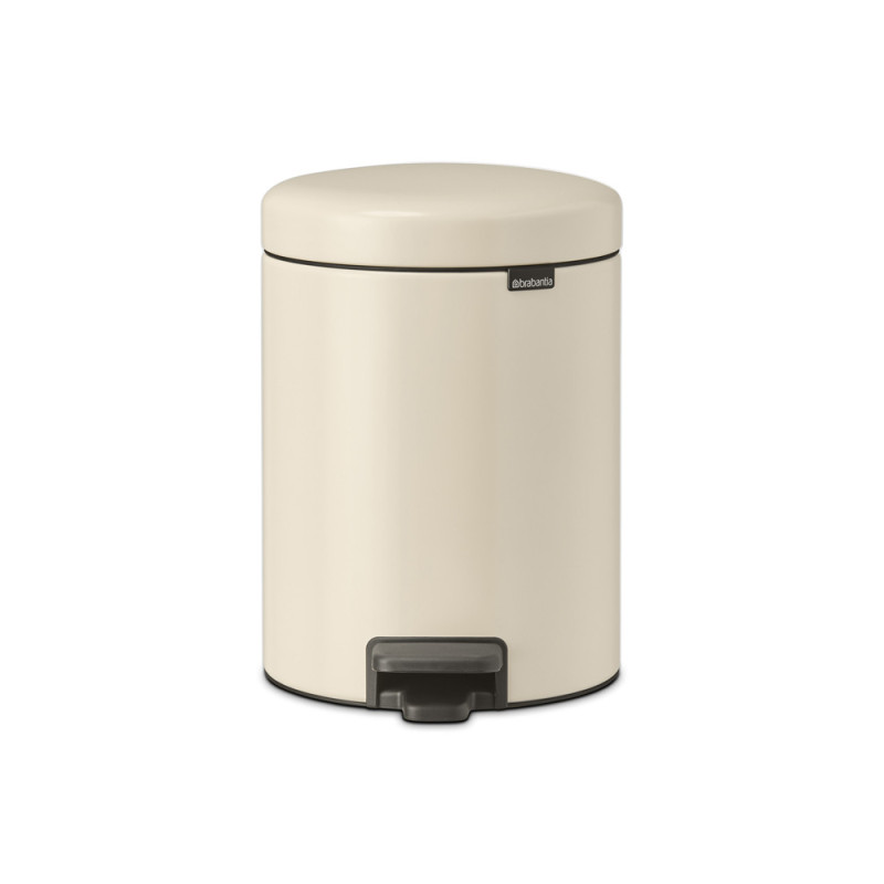 Poubelle à pédale NewIcon soft beige 5 L BRABANTIA