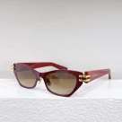 Dior Metal Letter Logo Sunglasses
