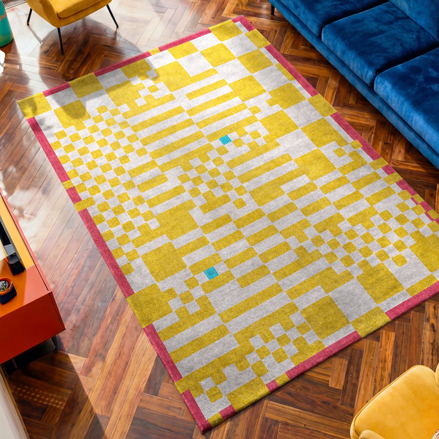 Louis de Poortere Chess Vloerkleed 80 x 150 cm - Cupcake
