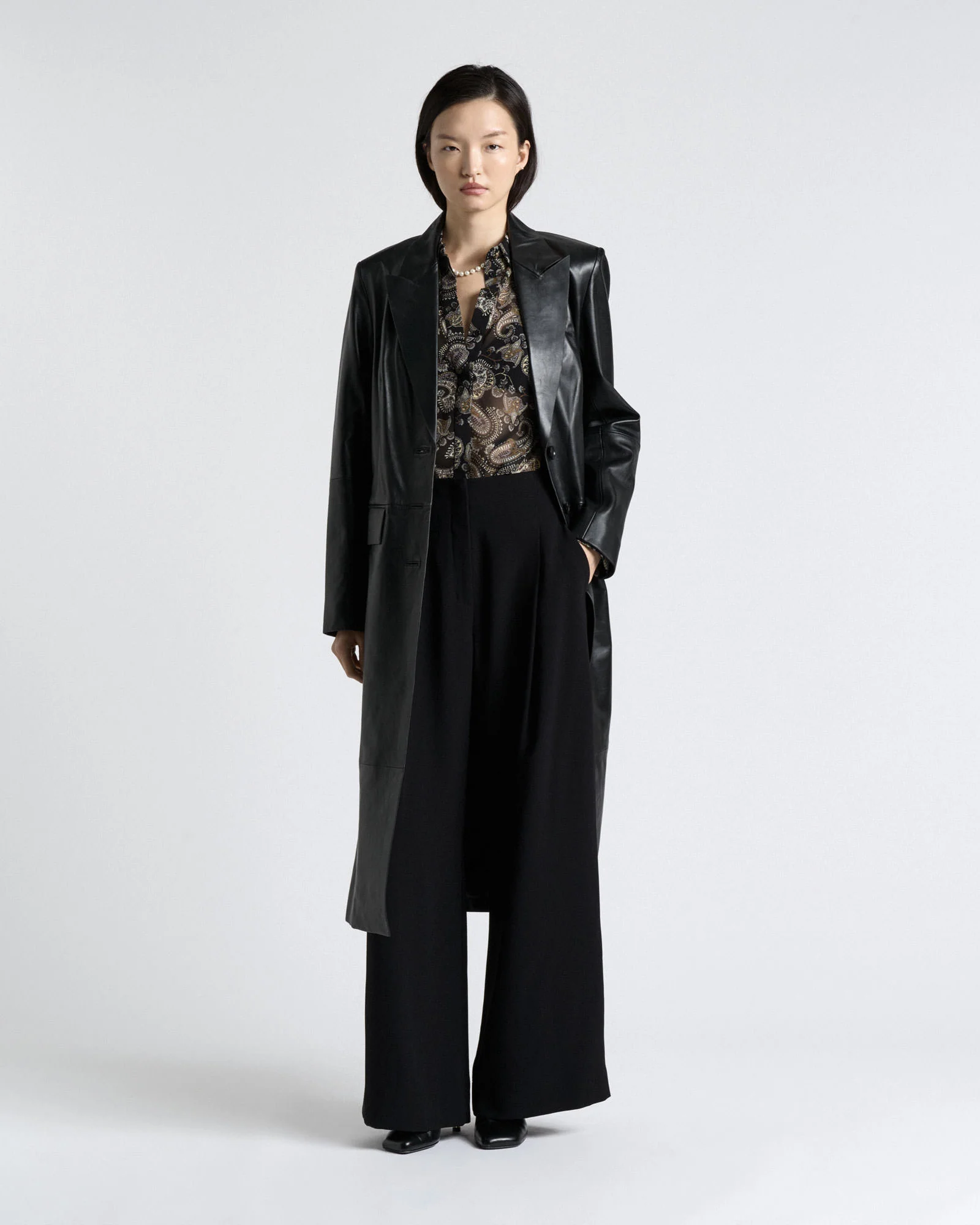 Leather Coat