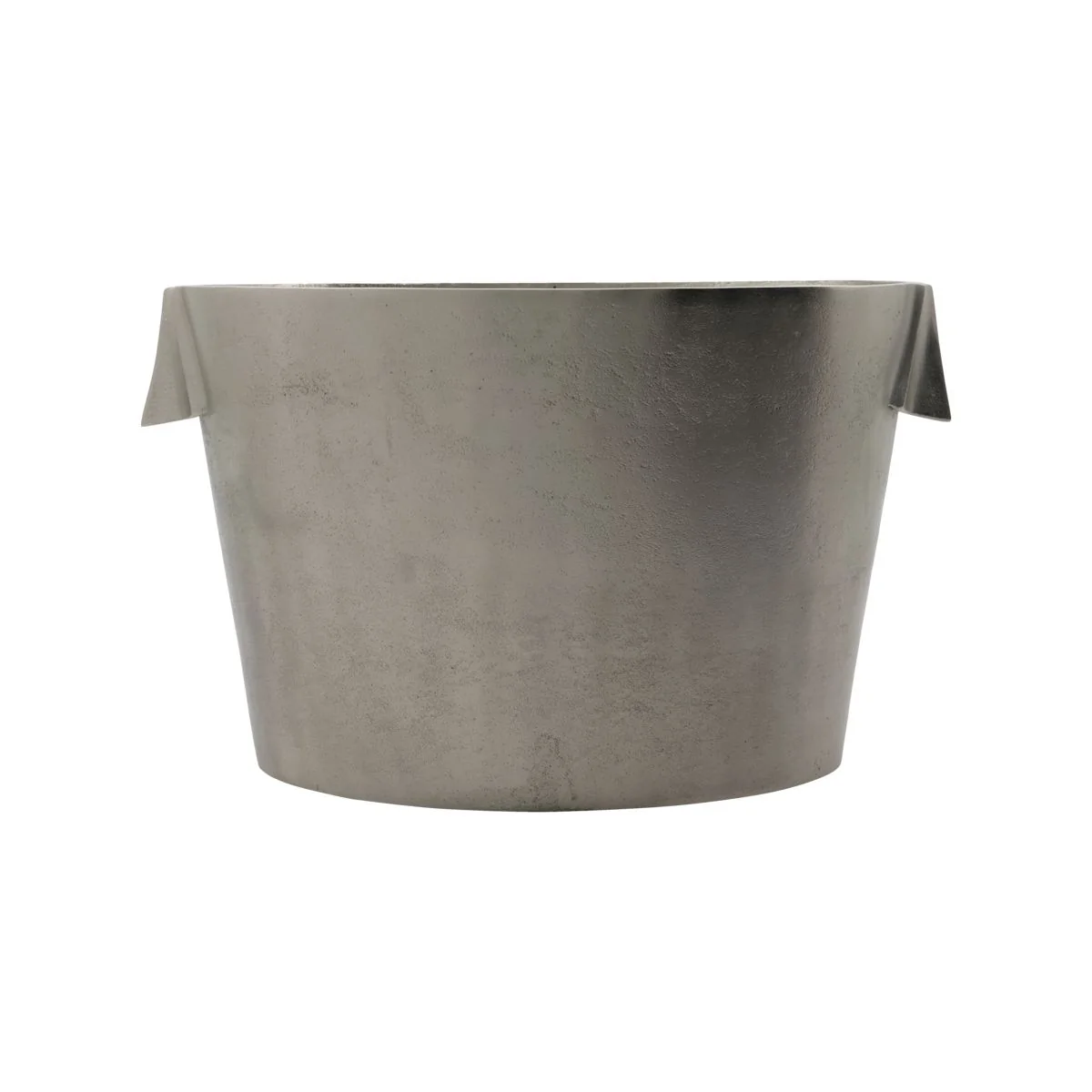 House Doctor - Buck Weinkühler oval, gebürstetes Silber