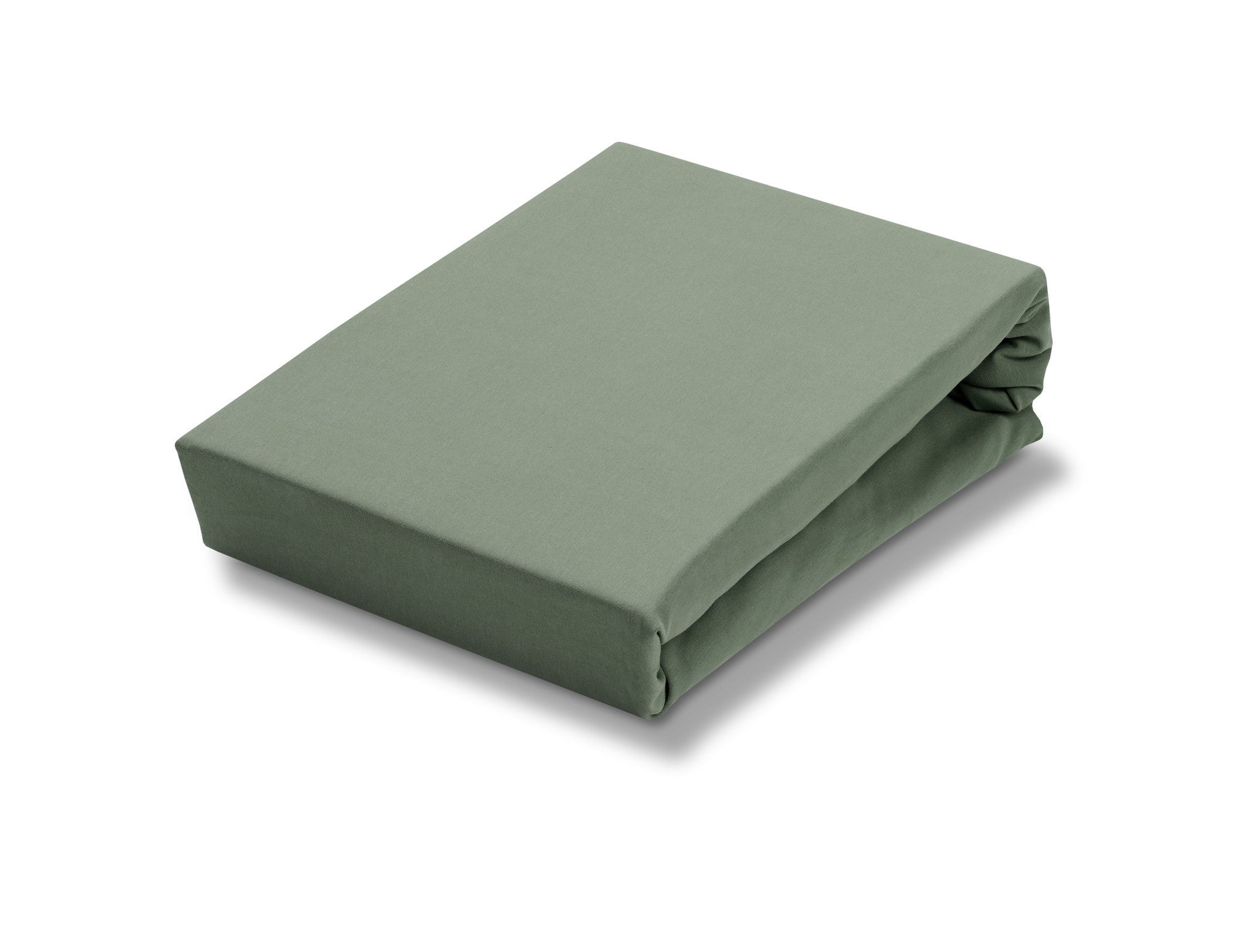 Jersey Supreme Hoeslaken Olive   140-160 x 200-220 cm   Groen