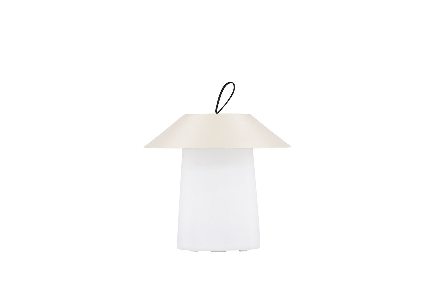Rebellenclub Buitenlamp Larn - beige - Ø 14 cm