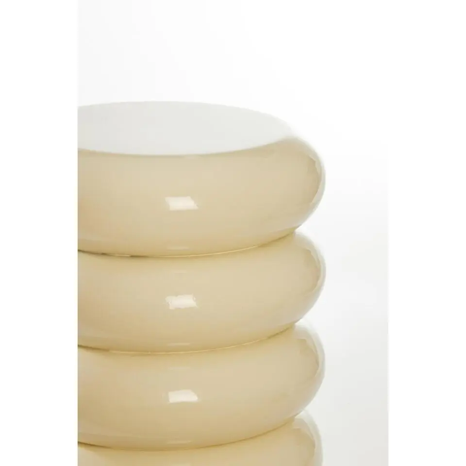 Bijzettafel Mirogi - Cr&egrave;me - &Oslash;30cm