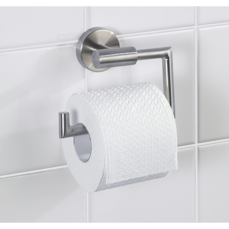 Porte-rouleau papier toilette Bosio inox mat WENKO