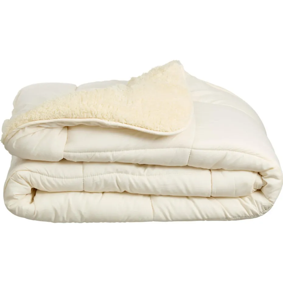 Kwantum Beddengoed | Winterdekbed Teddy Off White 200×140 Cm 200X140CM