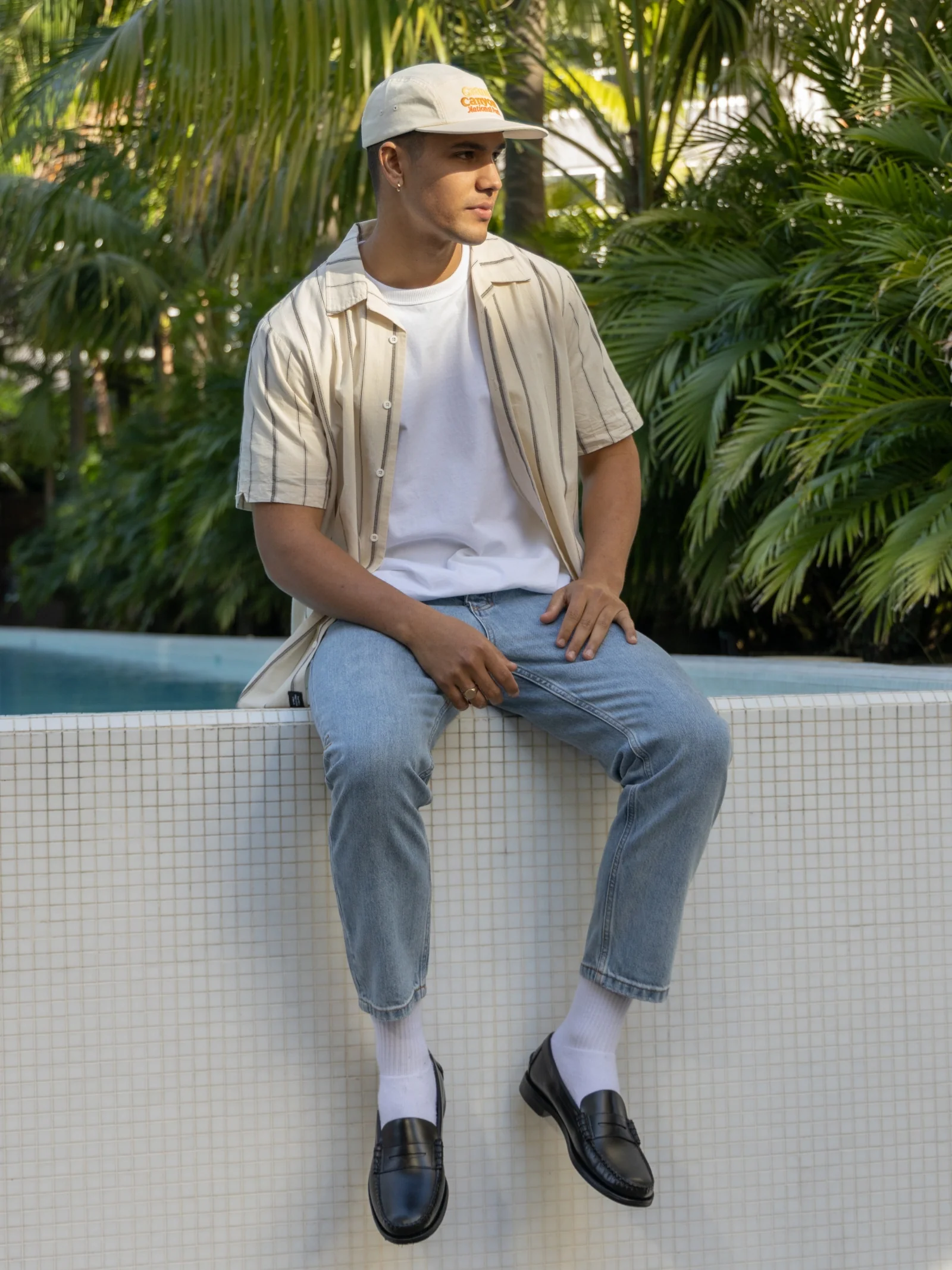 Minimal Thrills Jacquard Short Sleeve Shirt