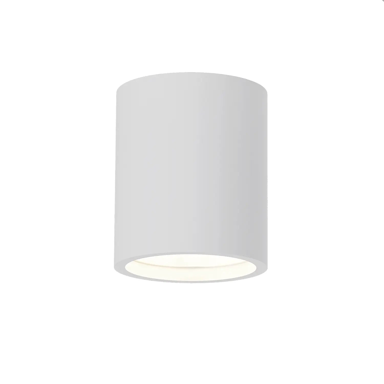 Artdelight plafondlamp Toulouse - 1 lichts - 11 x 13  cm - wit