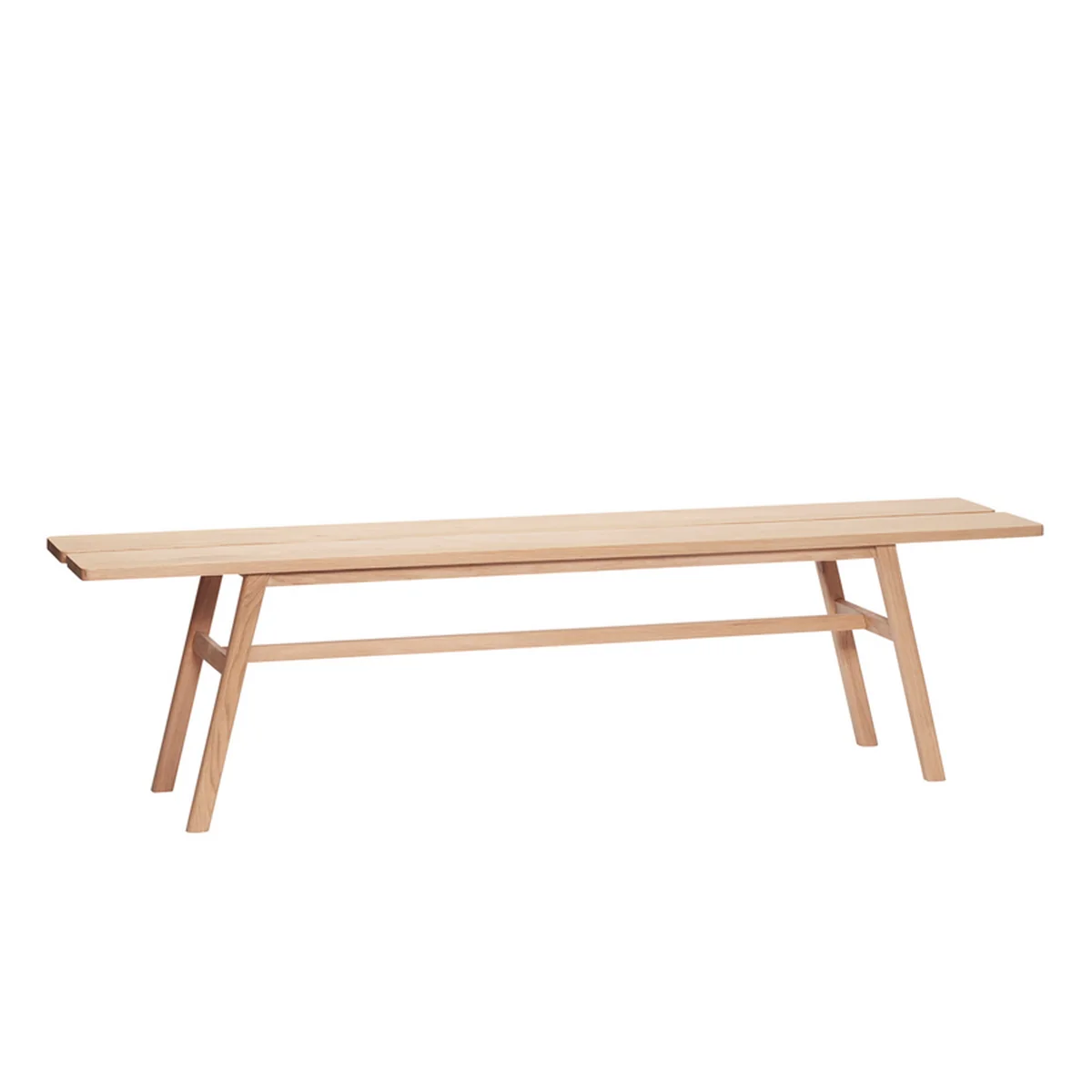 Hübsch Interior - Bank, L 180 cm / Eiche