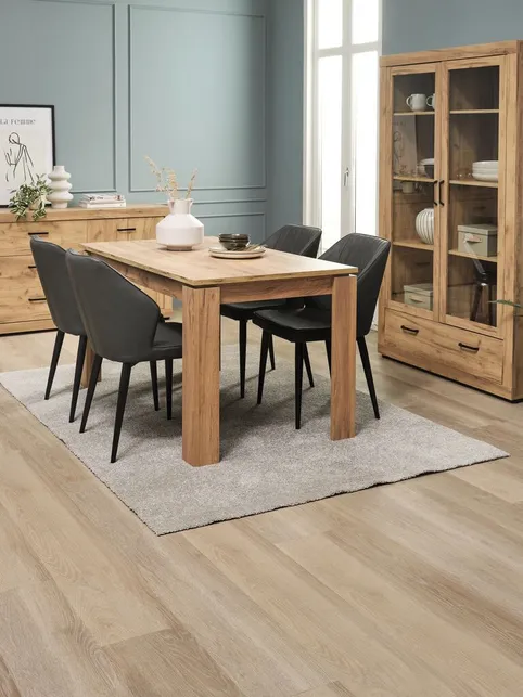 Spisebord LINTRUP 80x140 vild natur egefarve