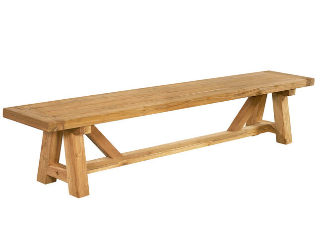 New Holland 3 Piece Teak Bench Setting