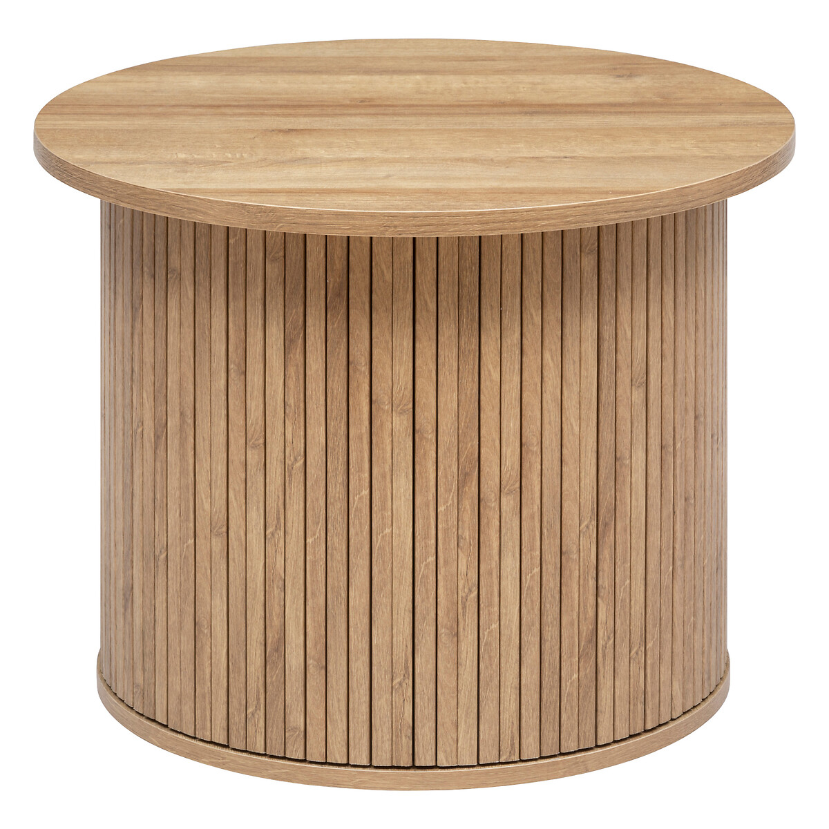Coffee table "Colva" Wood effect veneer, d.60 cm