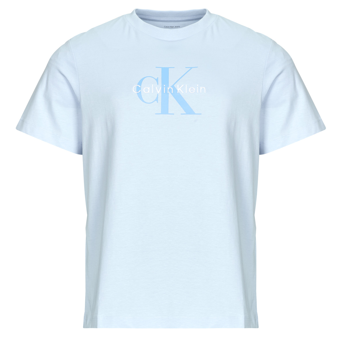 Calvin Klein Jeans - SS HERO MONOLOGO TEE 20S - Blue