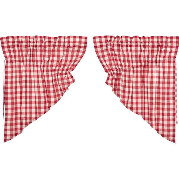 Annie Buffalo Check Prairie Swag Set - Prairie Swag 36x36x18 - Prairie Swag 36x36x18