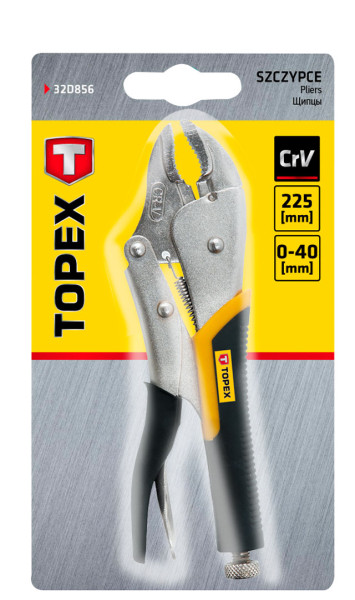 Szczypce zaciskowe uniwersalne 225 mm TOPEX 32D856