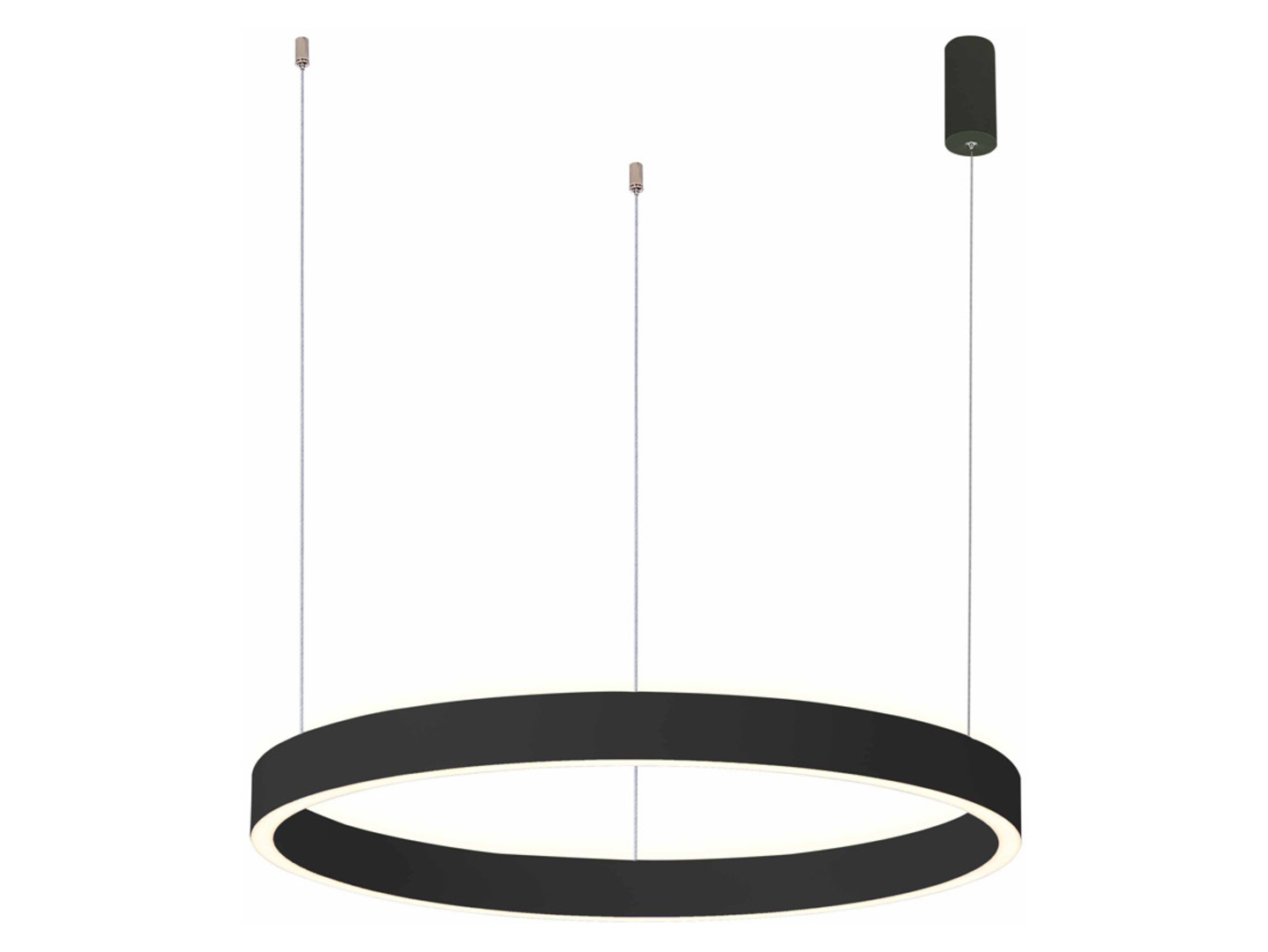 Lampa wisząca Brasco Up Down LED ze zmienną barwą światła czarna
