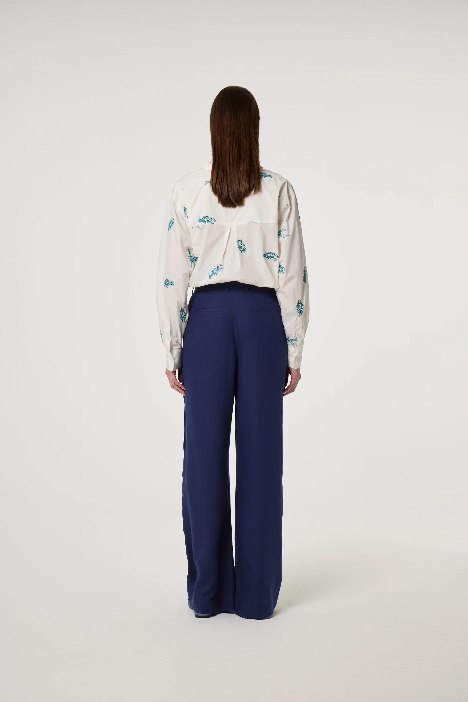 Alex Langoustine Blouse | Cosy White